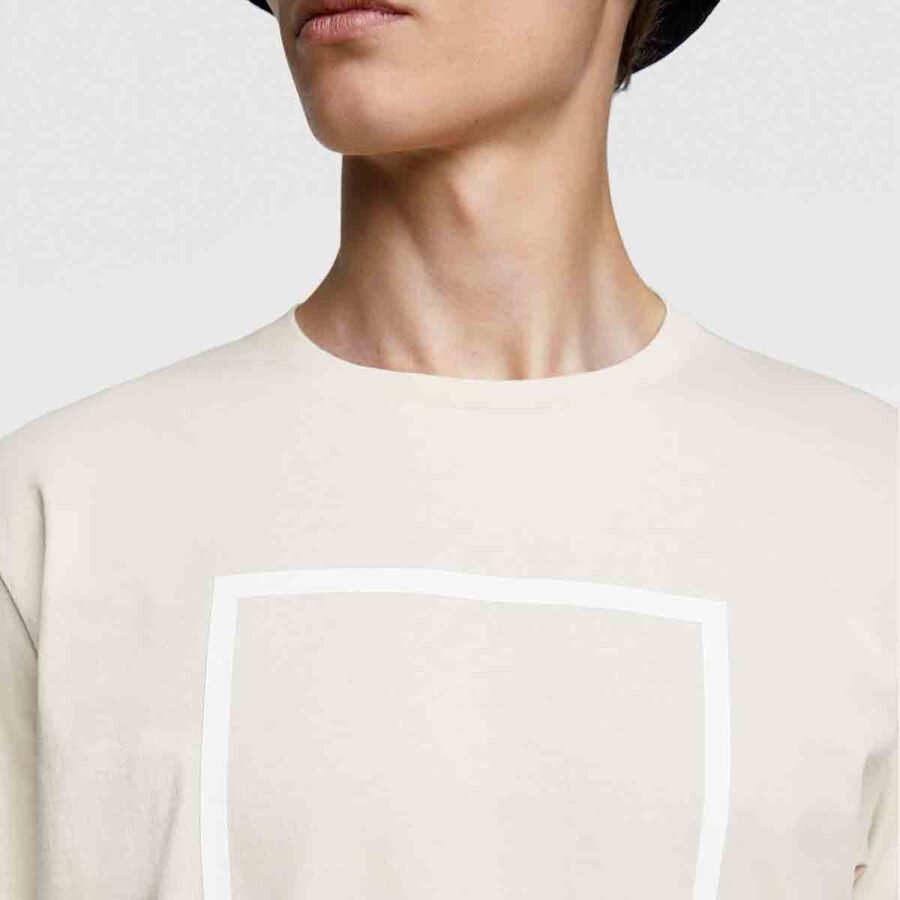 Cream Square Shirt – Image 3