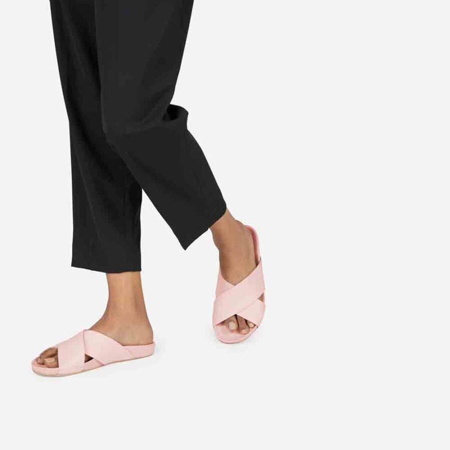 Crossover Leather Sandal – Image 3
